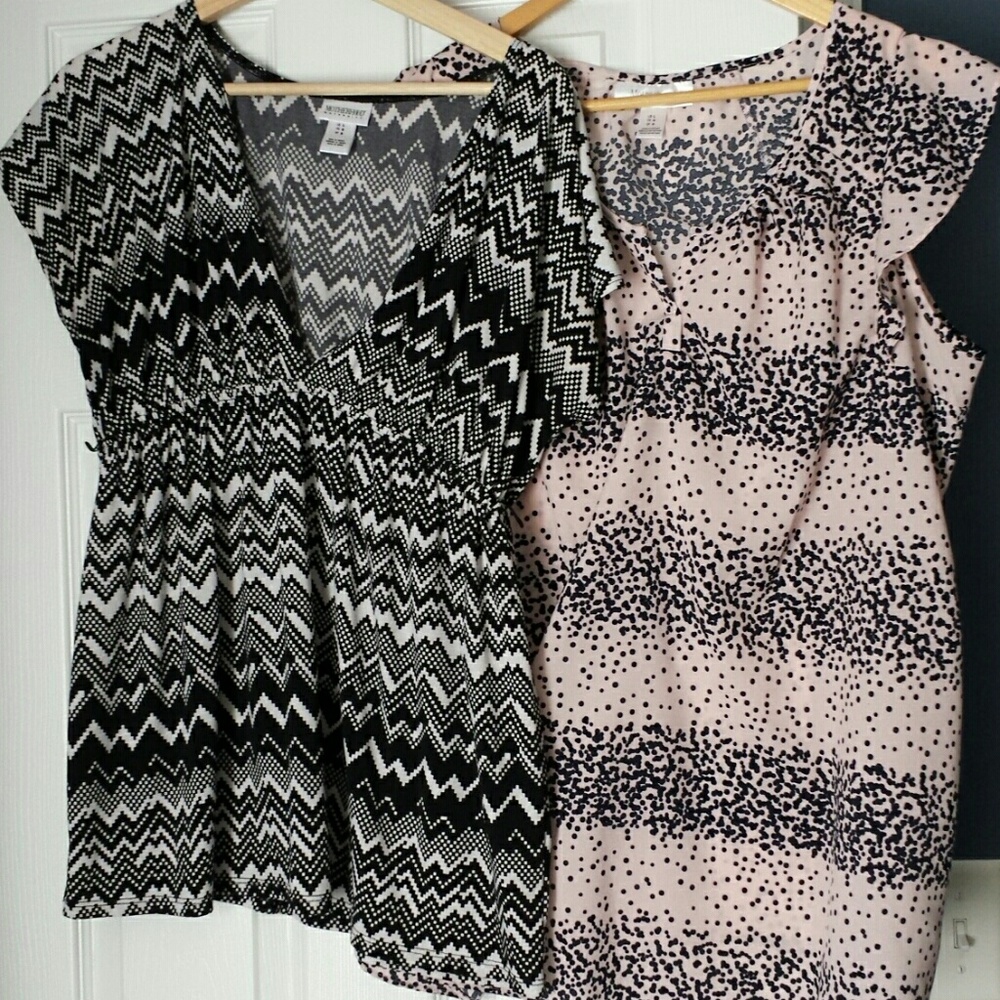 SZ L motherhood blouse bundle